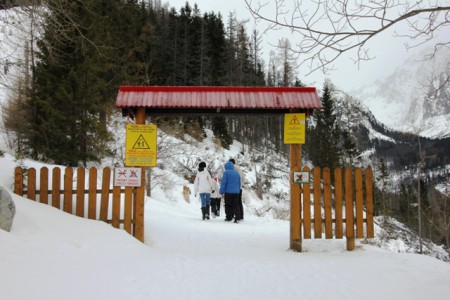 chodník z Hrebienka